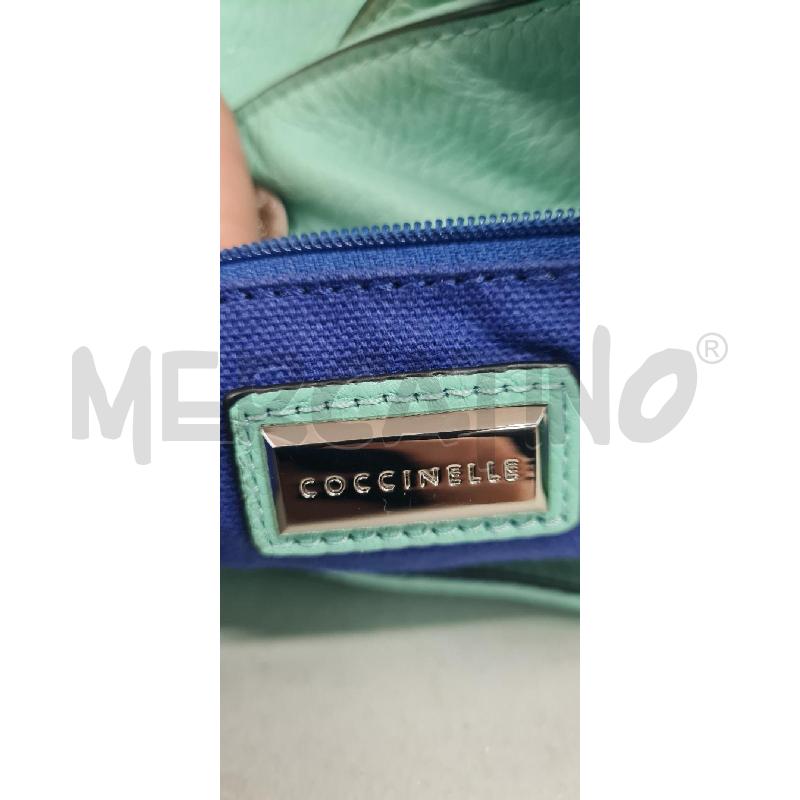 BORSA COCCINELLE VERDE PELLE | Mercatino dell'Usato Perugia 3