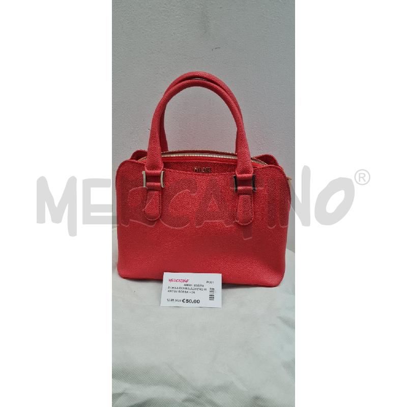 BORSA DONNA ALVIERO MARTINI ROSSA +TRACOLLA | Mercatino dell'Usato Perugia 1