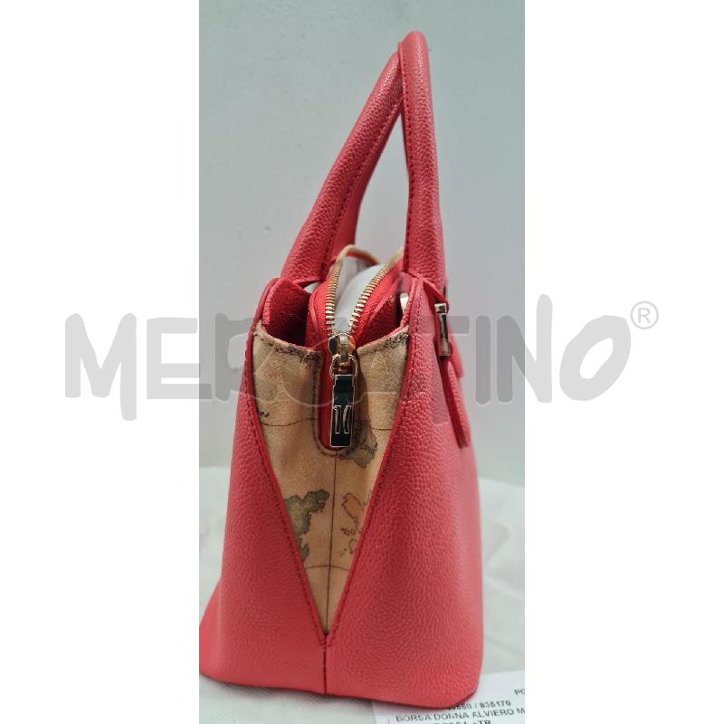 BORSA DONNA ALVIERO MARTINI ROSSA +TRACOLLA | Mercatino dell'Usato Perugia 2