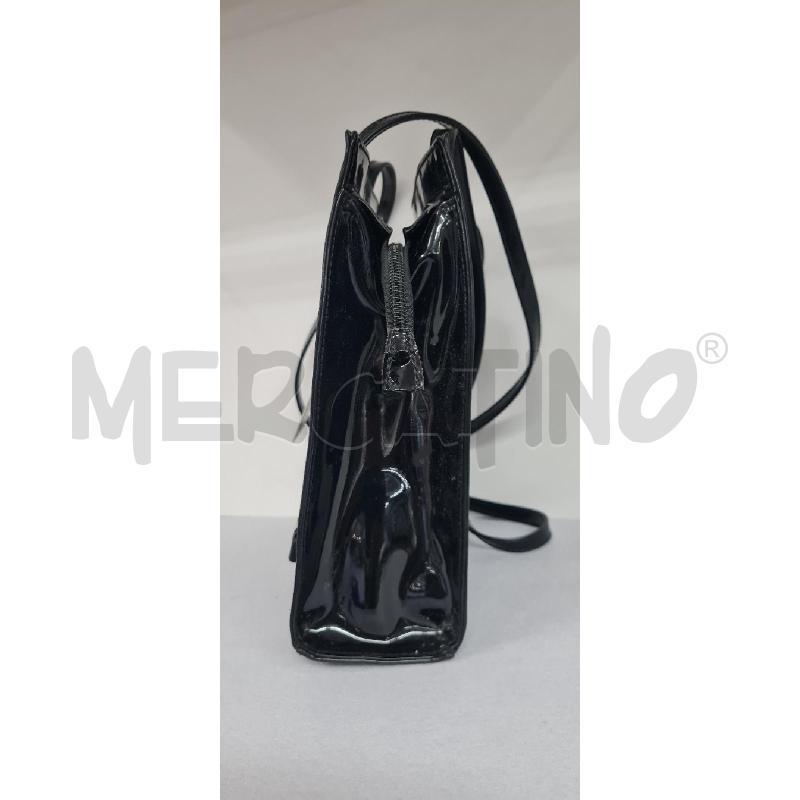 BORSA DONNA COCCINELLE NERA LUCIDA  | Mercatino dell'Usato Perugia 2