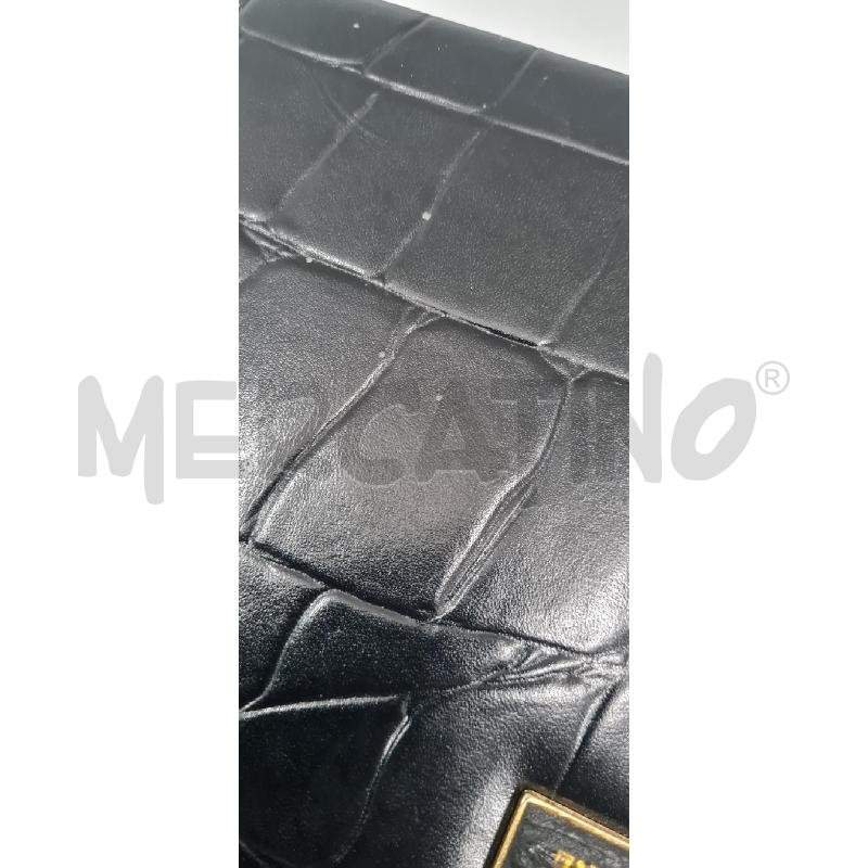 BORSA DONNA FERRE NERA RIGIDA | Mercatino dell'Usato Perugia 5
