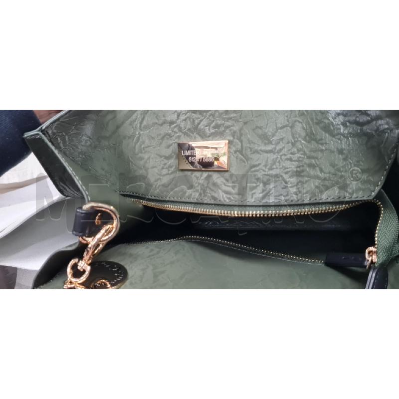 BORSA DONNA MANILA GRACE VERDE CON POCHETTE | Mercatino dell'Usato Perugia 4