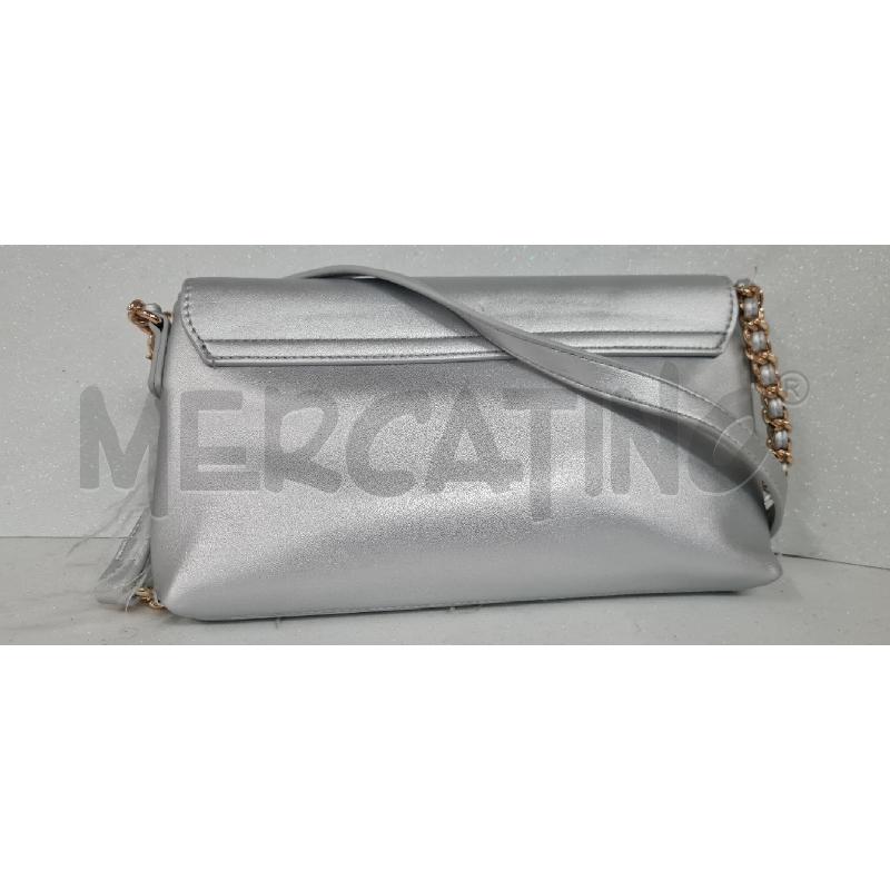 BORSA DONNA REBELQUEEN GRIGIA PIUME | Mercatino dell'Usato Perugia 3