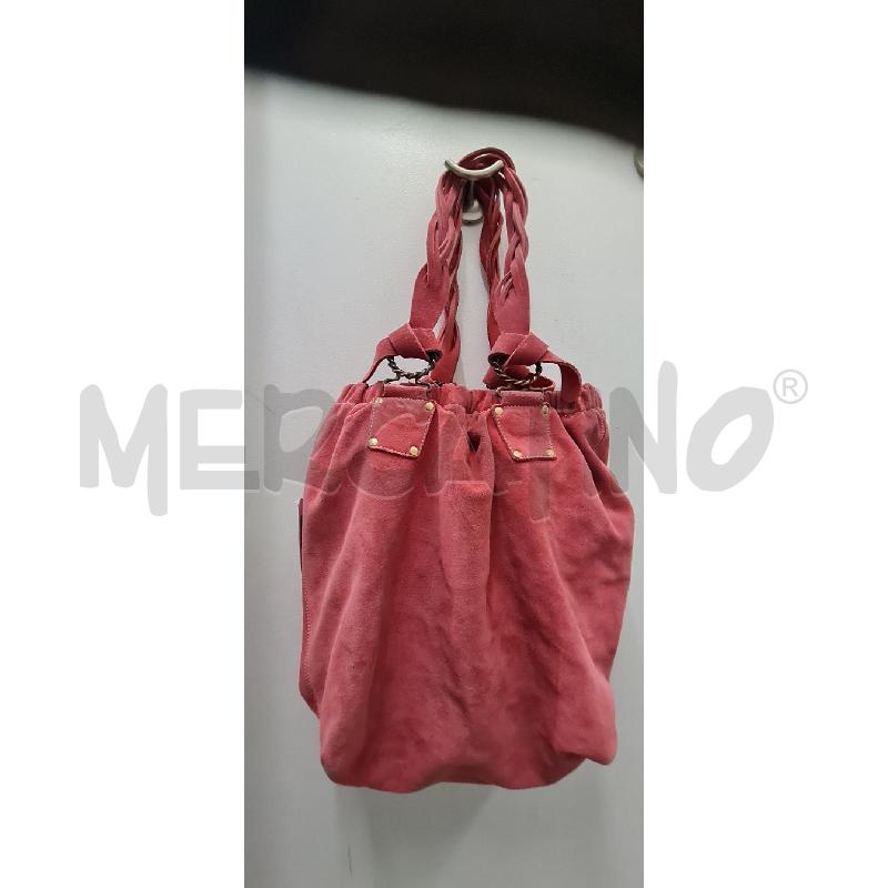 BORSA DSQUARED PELLE SCAM. ROSA | Mercatino dell'Usato Perugia 4