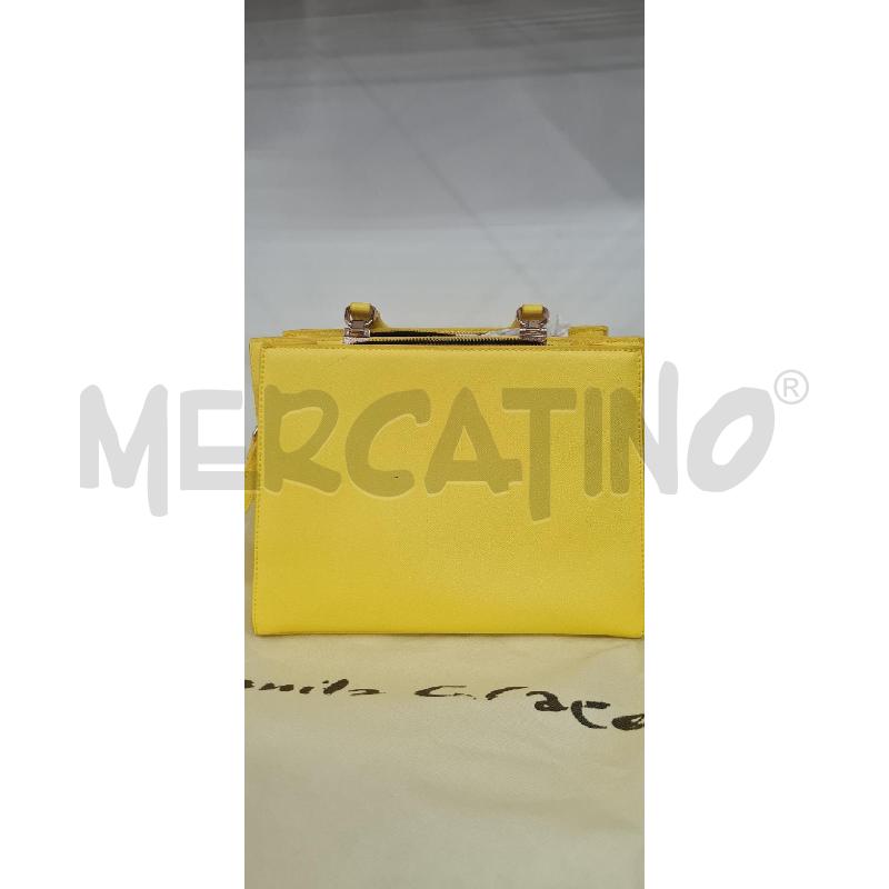 BORSA MANILA GRACE GIALLA CON TRACOLLA | Mercatino dell'Usato Perugia 3