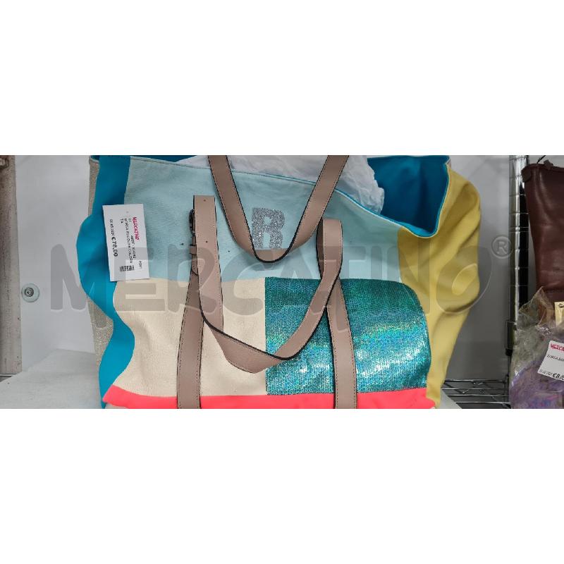 BORSA RUCOLINE COLORATA | Mercatino dell'Usato Perugia 1