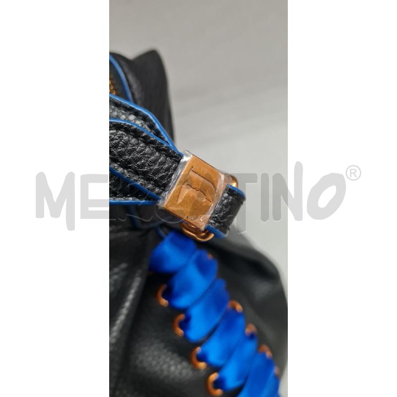 BORSA TRUSSARDI JKEANS NERA BLU | Mercatino dell'Usato Perugia 3
