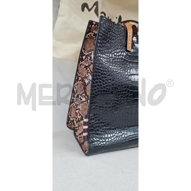 BORSA  MANILA GRACE NERA | Mercatino dell'Usato Perugia 2