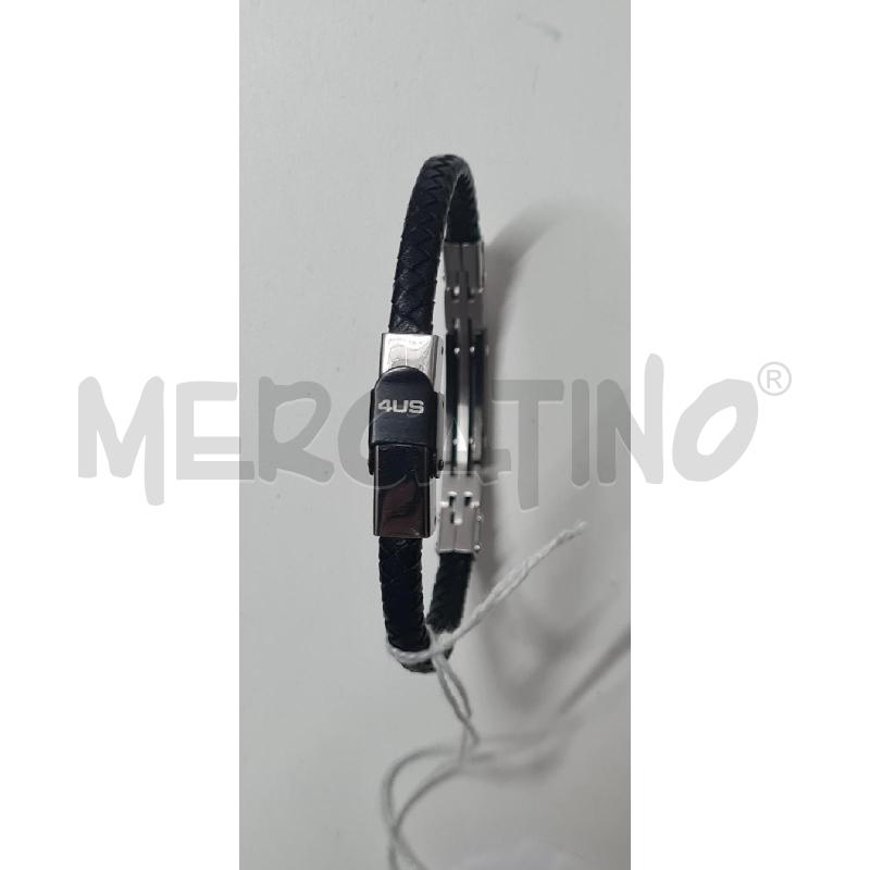 BRACCIALE 4US NERO | Mercatino dell'Usato Perugia 2