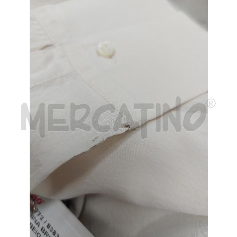 CAMICIA DONNA BRUNELLO CUCINELLI BEIGE  | Mercatino dell'Usato Perugia 3