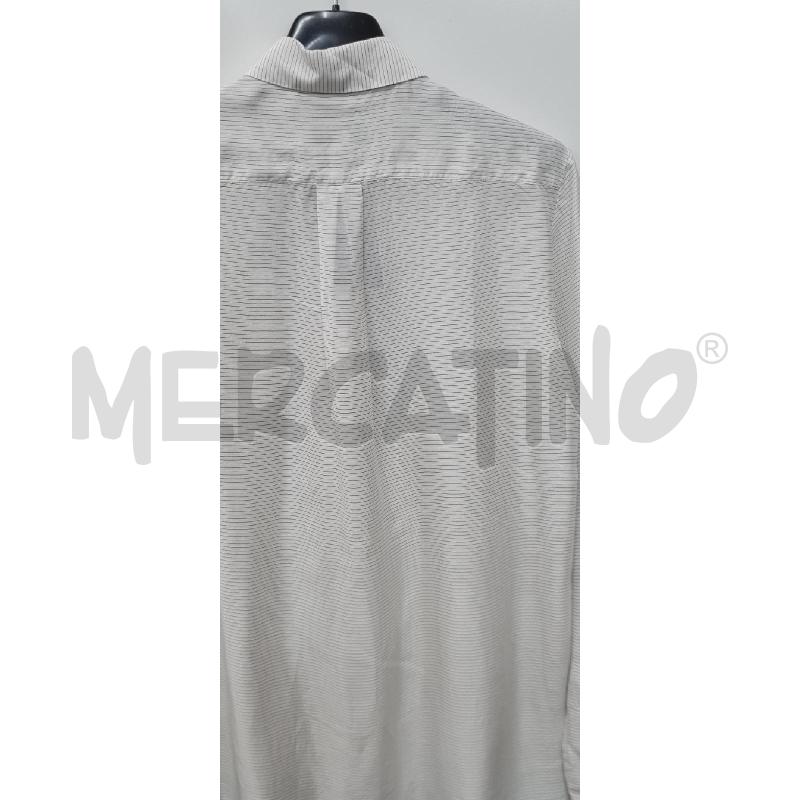 CAMICIA DONNA BURBERRY TRASP. BEIGE RIGHE NERE | Mercatino dell'Usato Perugia 3