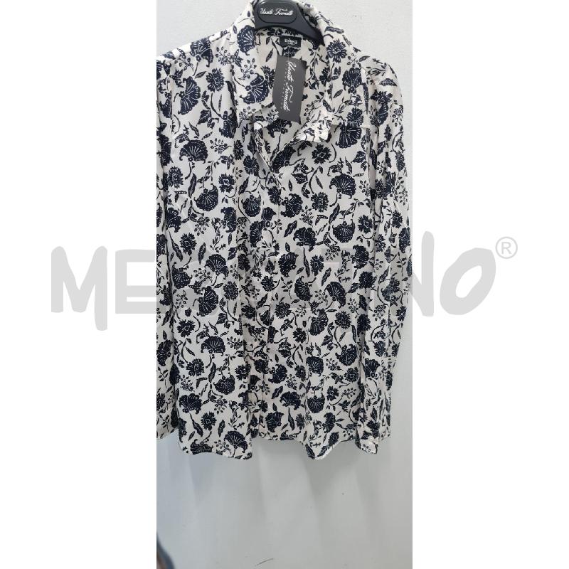 CAMICIA DONNA EMME MARELLA NERA BLU | Mercatino dell'Usato Perugia 1