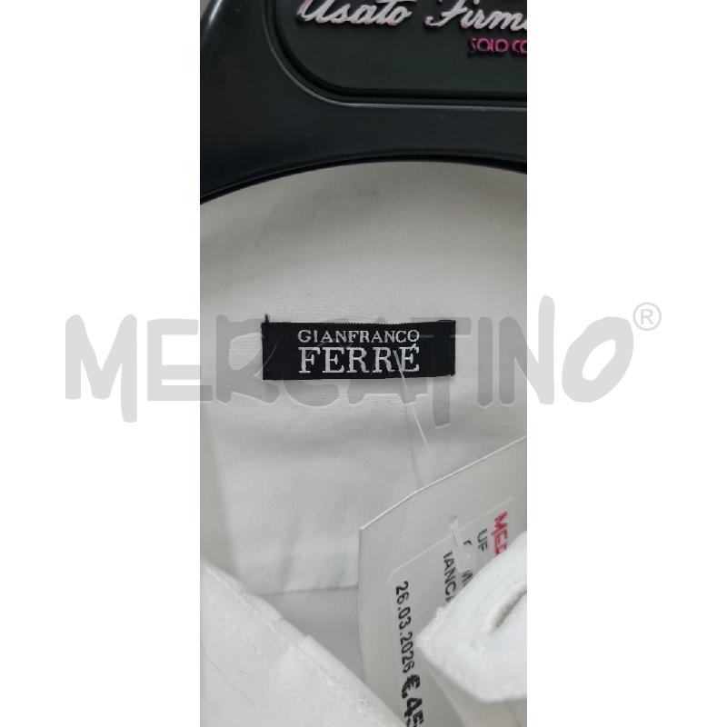 CAMICIA DONNA FERRE BIANCA | Mercatino dell'Usato Perugia 3