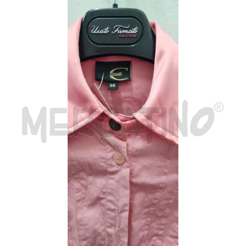 CAMICIA DONNA JUST CAVALLI ROSA | Mercatino dell'Usato Perugia 2