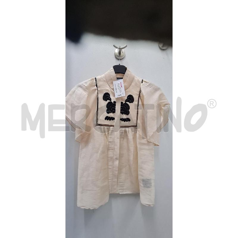 CAMICIA DONNA SOJAAULAIT BEIGE | Mercatino dell'Usato Perugia 1