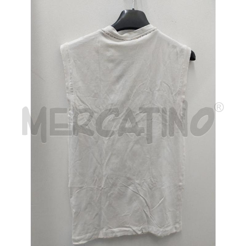 CANOTTA DONNA BRUNELLO CUCINELLI BIANCA | Mercatino dell'Usato Perugia 4