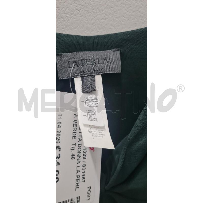 CANOTTA DONNA LA PERLA VERDE | Mercatino dell'Usato Perugia 2