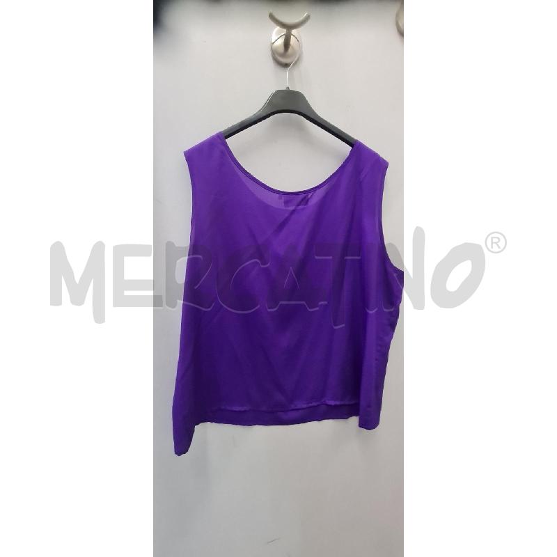 CANOTTA DONNA LUISA SPAGNOLI VIOLA | Mercatino dell'Usato Perugia 3