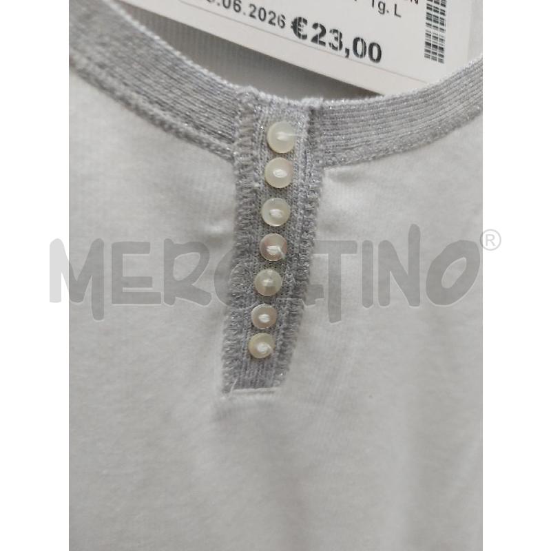 CANOTTA DONNA RIVAMONTI BIANCA ARGENTO | Mercatino dell'Usato Perugia 2