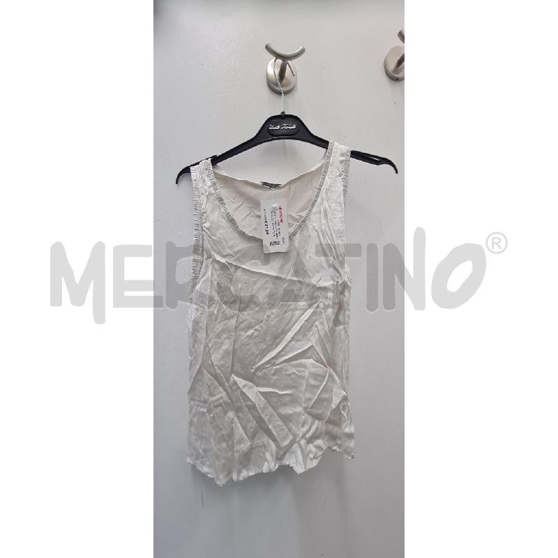 CANOTTA DONNA RIVAMONTI GHIACCIO SETA | Mercatino dell'Usato Perugia 1