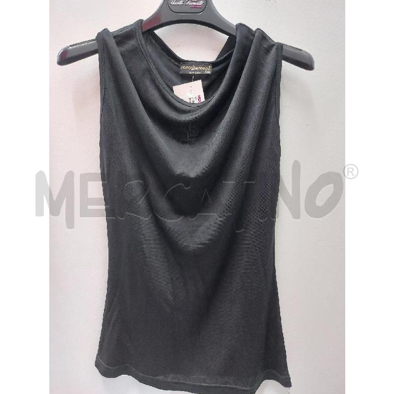 CANOTTA DONNA ROCCOBAROCCO NERA | Mercatino dell'Usato Perugia 1