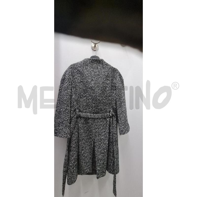 CAPPOTTO DONNA DENNY ROSE BIANCO NERO | Mercatino dell'Usato Perugia 3