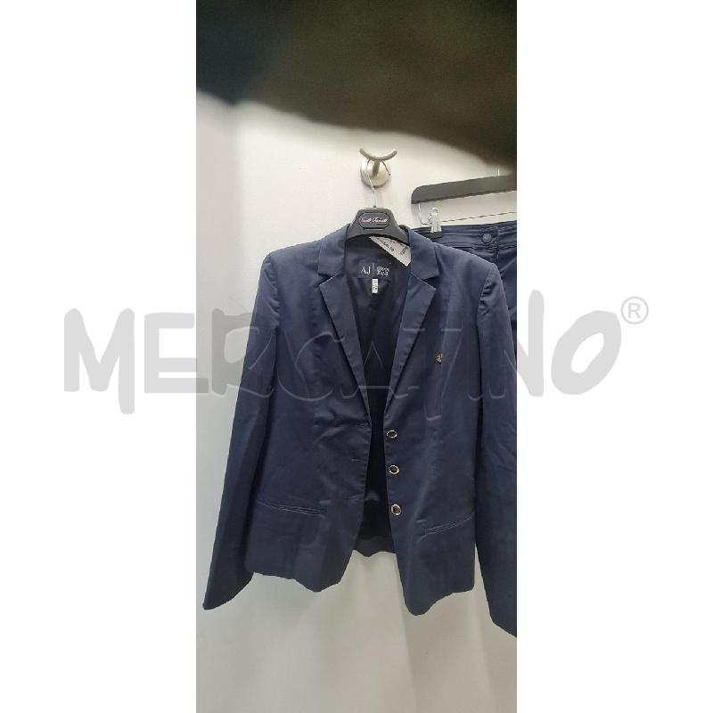 COMPLETO DONNA ARMANI JEANS BLU  | Mercatino dell'Usato Perugia 3