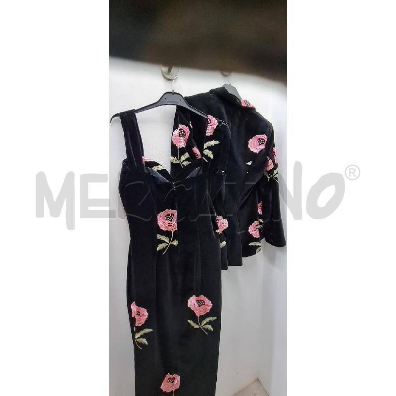 COMPLETO DONNA LINO LO PINTO VELLUTO FIORI | Mercatino dell'Usato Perugia 2