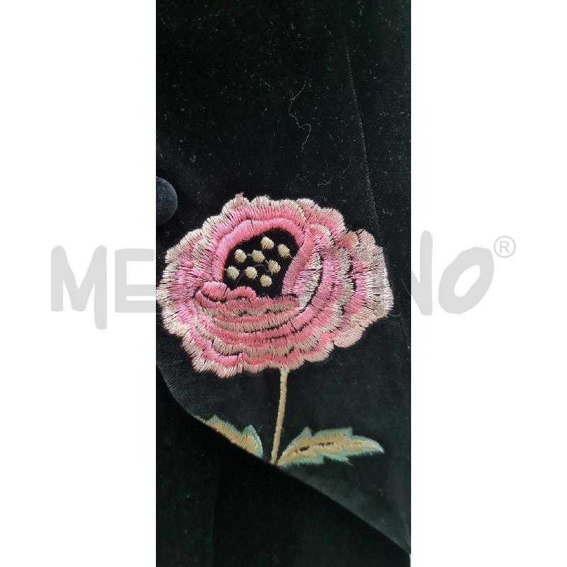 COMPLETO DONNA LINO LO PINTO VELLUTO FIORI | Mercatino dell'Usato Perugia 3