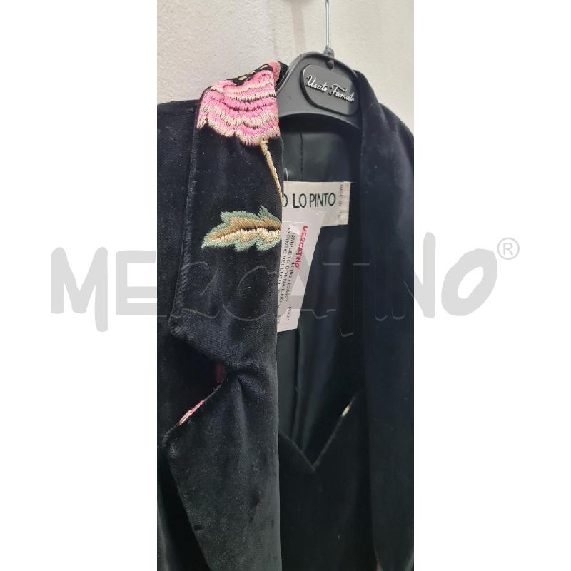 COMPLETO DONNA LINO LO PINTO VELLUTO FIORI | Mercatino dell'Usato Perugia 4