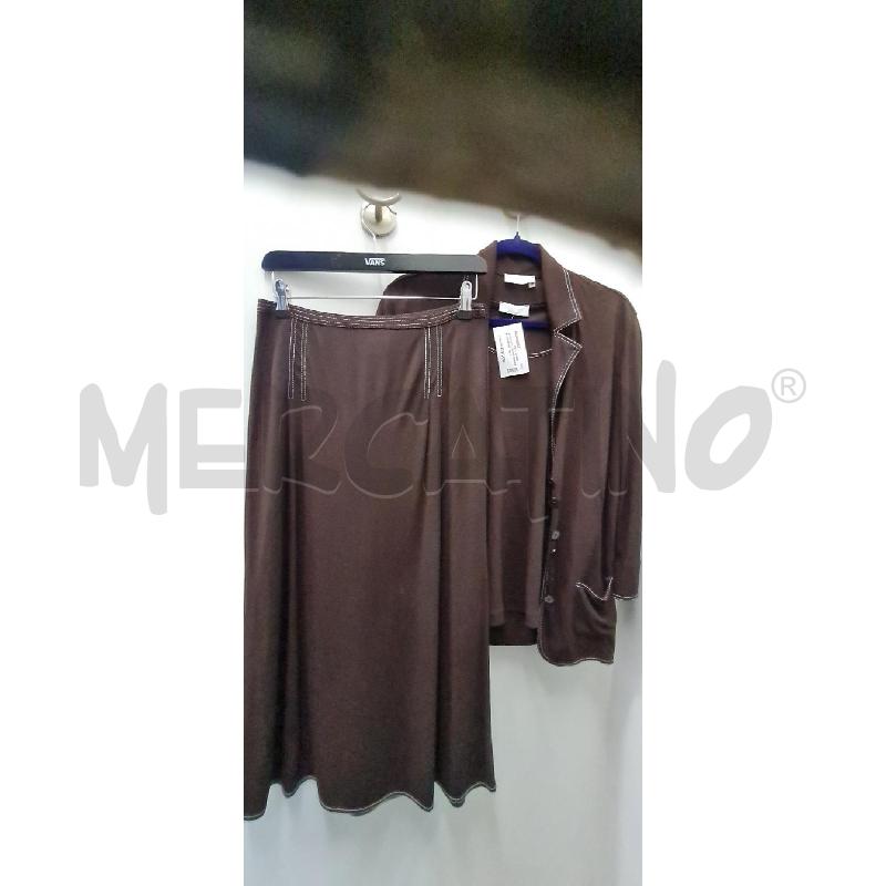 COMPLETO DONNA LONGHIN MARRONE | Mercatino dell'Usato Perugia 1