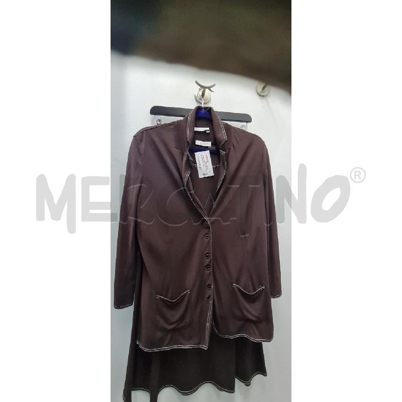 COMPLETO DONNA LONGHIN MARRONE | Mercatino dell'Usato Perugia 4