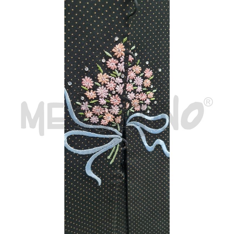 COMPLETO DONNA LUISA SPAGNOLI NERO POIS RICAMI | Mercatino dell'Usato Perugia 2