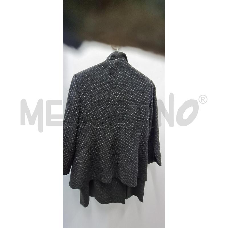 COMPLETO DONNA LUISA SPAGNOLI NERO POIS RICAMI | Mercatino dell'Usato Perugia 3