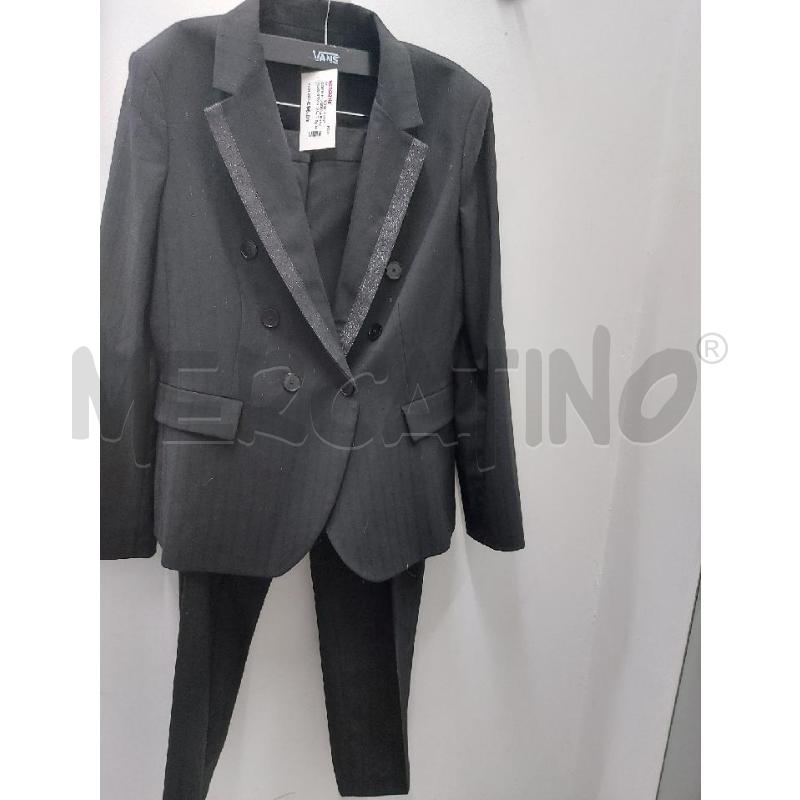 COMPLETO DONNA PINKO NERO GESSATO LUREX | Mercatino dell'Usato Perugia 1