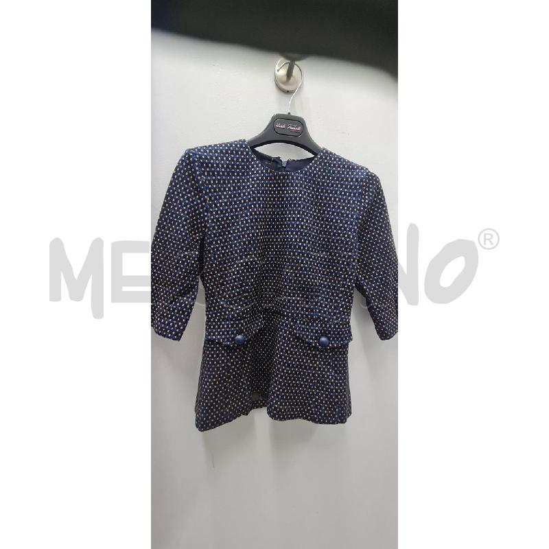 COMPLETO DONNA PINKO NERO PUNTINI SAENAPE | Mercatino dell'Usato Perugia 4