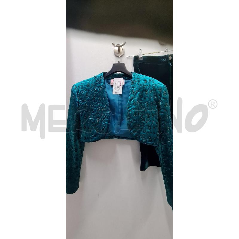 COMPLETO DONNA RISPOSTE LAURA B. VERDE PZ.3 | Mercatino dell'Usato Perugia 3