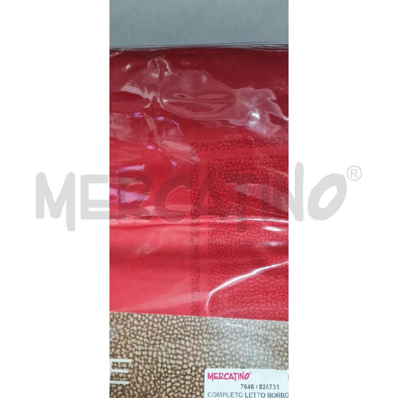 COMPLETO LETTO BORBONESE ROSSO MATRIMONIALE | Mercatino dell'Usato Perugia 2