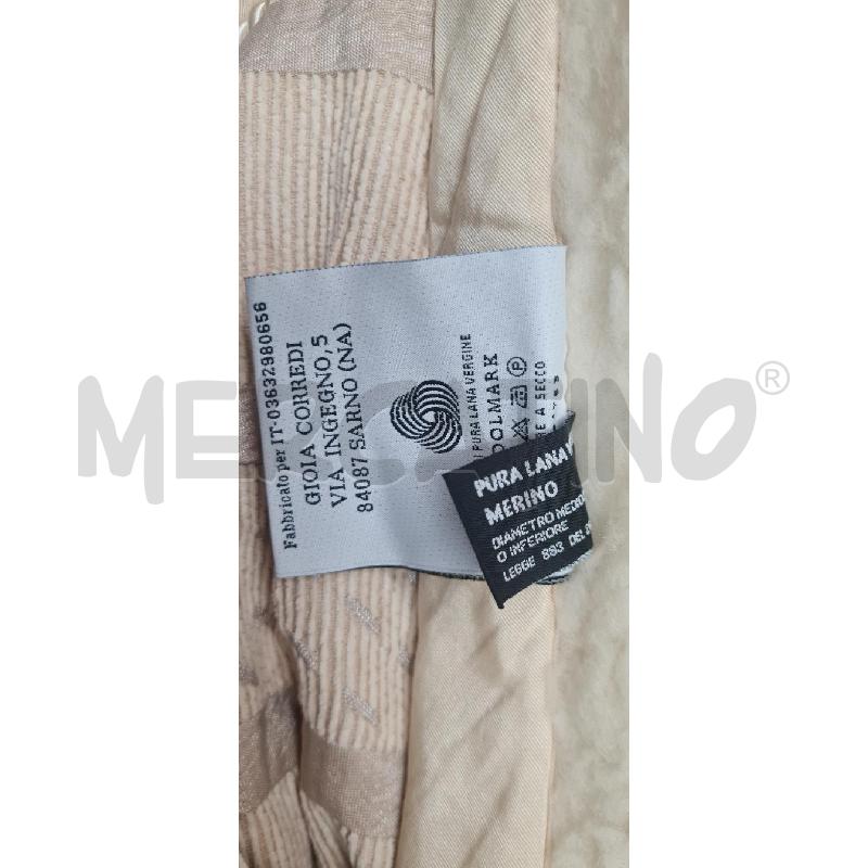 COPERTA MATRIMONIALE MIDIRI LANA MERINO | Mercatino dell'Usato Perugia 5