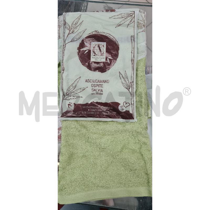 COPPIA ASCIUGA MANO CAPRAI VERDE | Mercatino dell'Usato Perugia 1