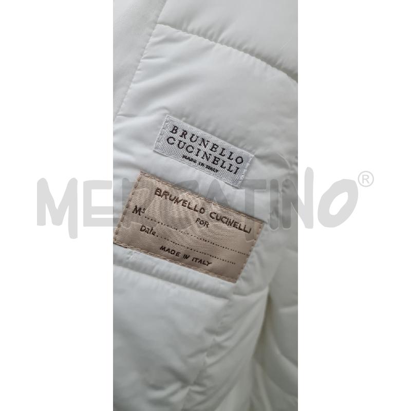 GIACCA DONNA BRUNELLO CUCINELLI BIANCA COTONE | Mercatino dell'Usato Perugia 3
