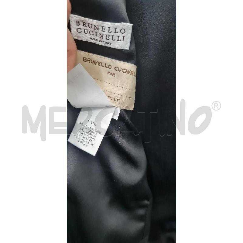 GIACCA DONNA BRUNELLO CUCINELLI PELLE BRD | Mercatino dell'Usato Perugia 4