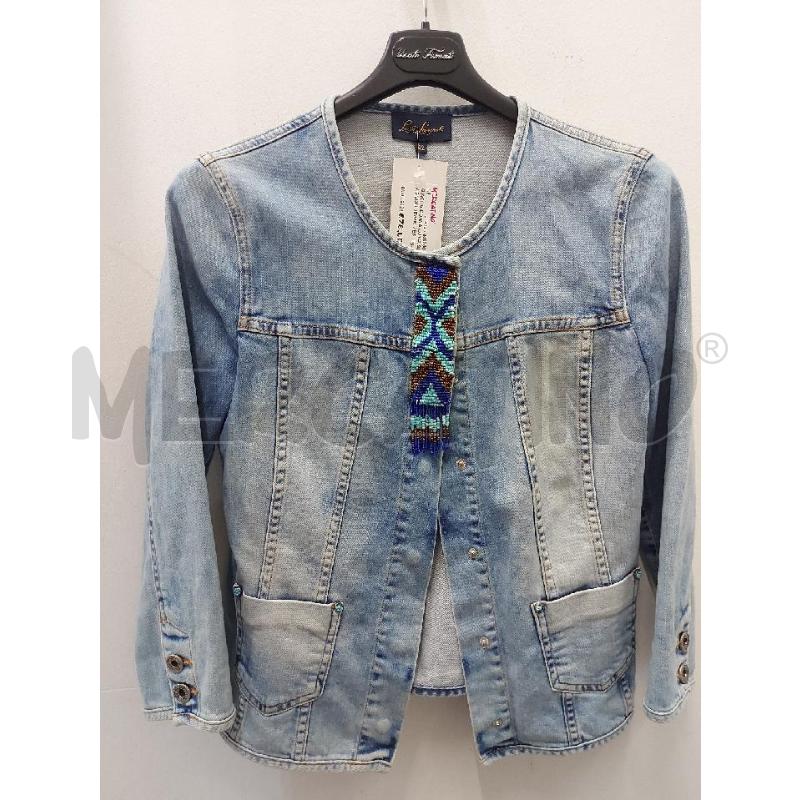 GIACCA DONNA LUISA SPAGNOLI JEANS PERLINE | Mercatino dell'Usato Perugia 1