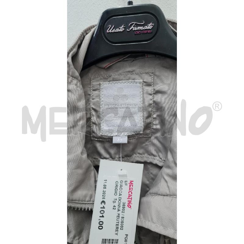GIACCA DONNA PEUTEREY GRIGIO | Mercatino dell'Usato Perugia 2