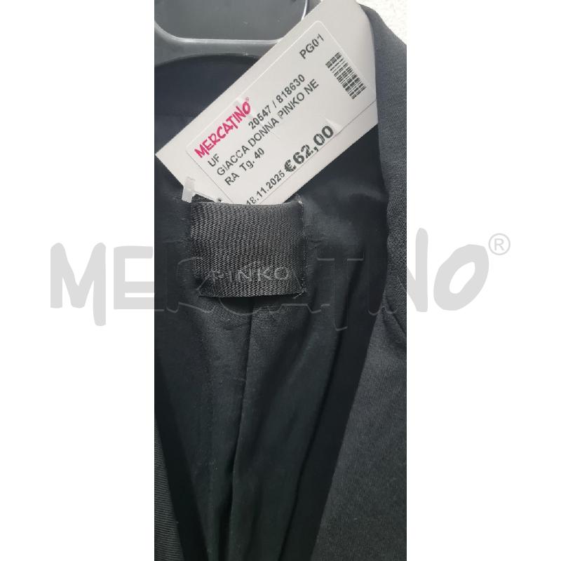 GIACCA DONNA PINKO NERA | Mercatino dell'Usato Perugia 2