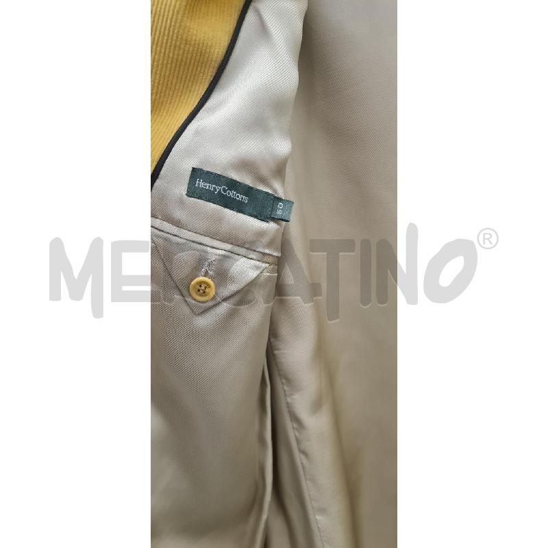 GIACCA UOMO HENRY COSTINE GIALLA | Mercatino dell'Usato Perugia 4