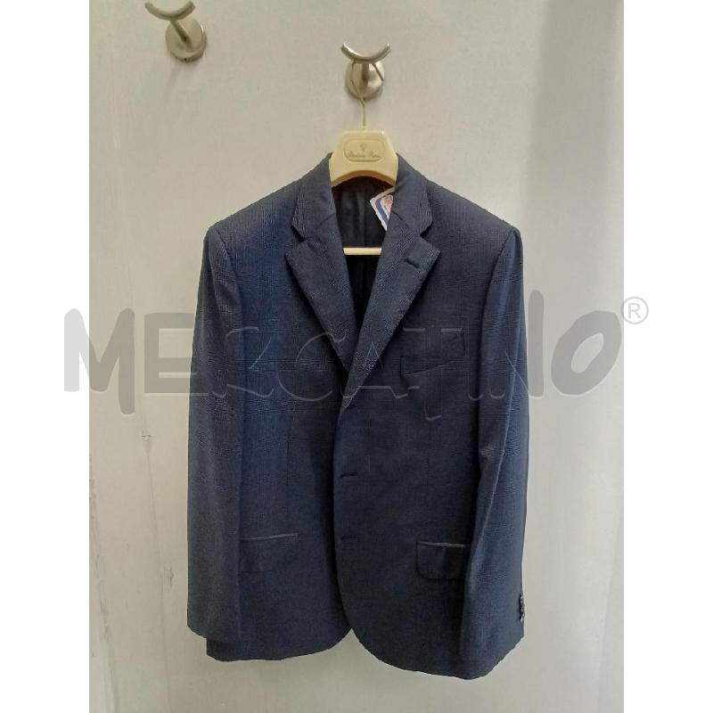 GIACCA UOMO SARTORIA ROSSI BLU QUADRETTI | Mercatino dell'Usato Perugia 1