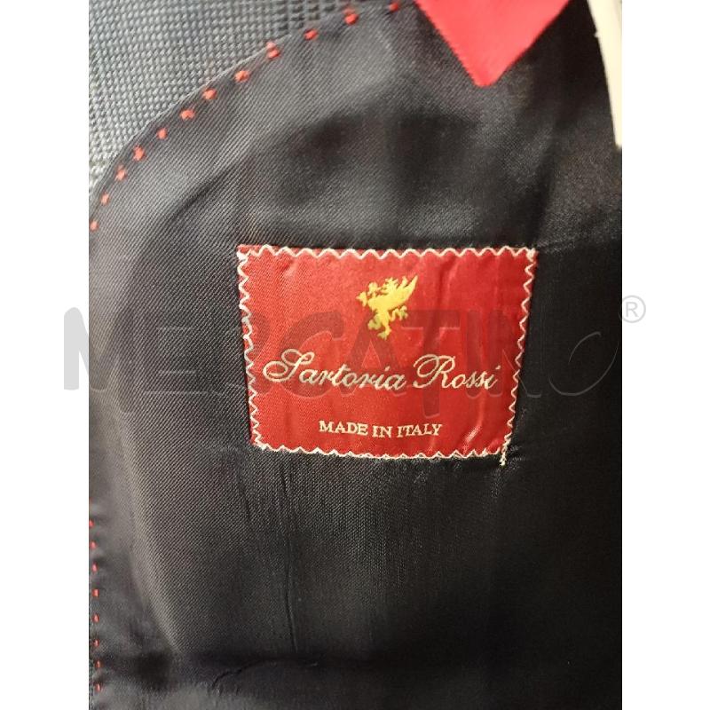 GIACCA UOMO SARTORIA ROSSI BLU QUADRETTI | Mercatino dell'Usato Perugia 3