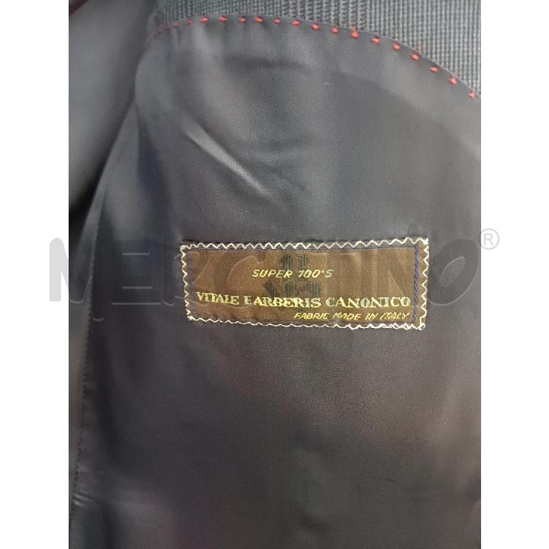 GIACCA UOMO SARTORIA ROSSI BLU QUADRETTI | Mercatino dell'Usato Perugia 4