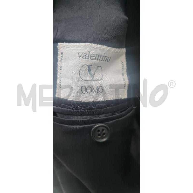 GIACCA UOMO VALENTINO NERA QUADRETTATA  | Mercatino dell'Usato Perugia 3